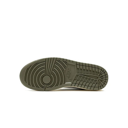 Jordan 1 Retro Low OG SP Travis Scott Olive W — 2.5 UK — Detail View