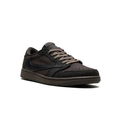 Jordan 1 Retro Low OG SP Travis Scott Velvet Brown — 3 UK — Side View