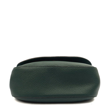 Mulberry Satchel Amberley in Mulberry Green, Calfskin Leather — Detail View