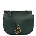 Mulberry Satchel Amberley in Mulberry Green, Calfskin Leather — Front View