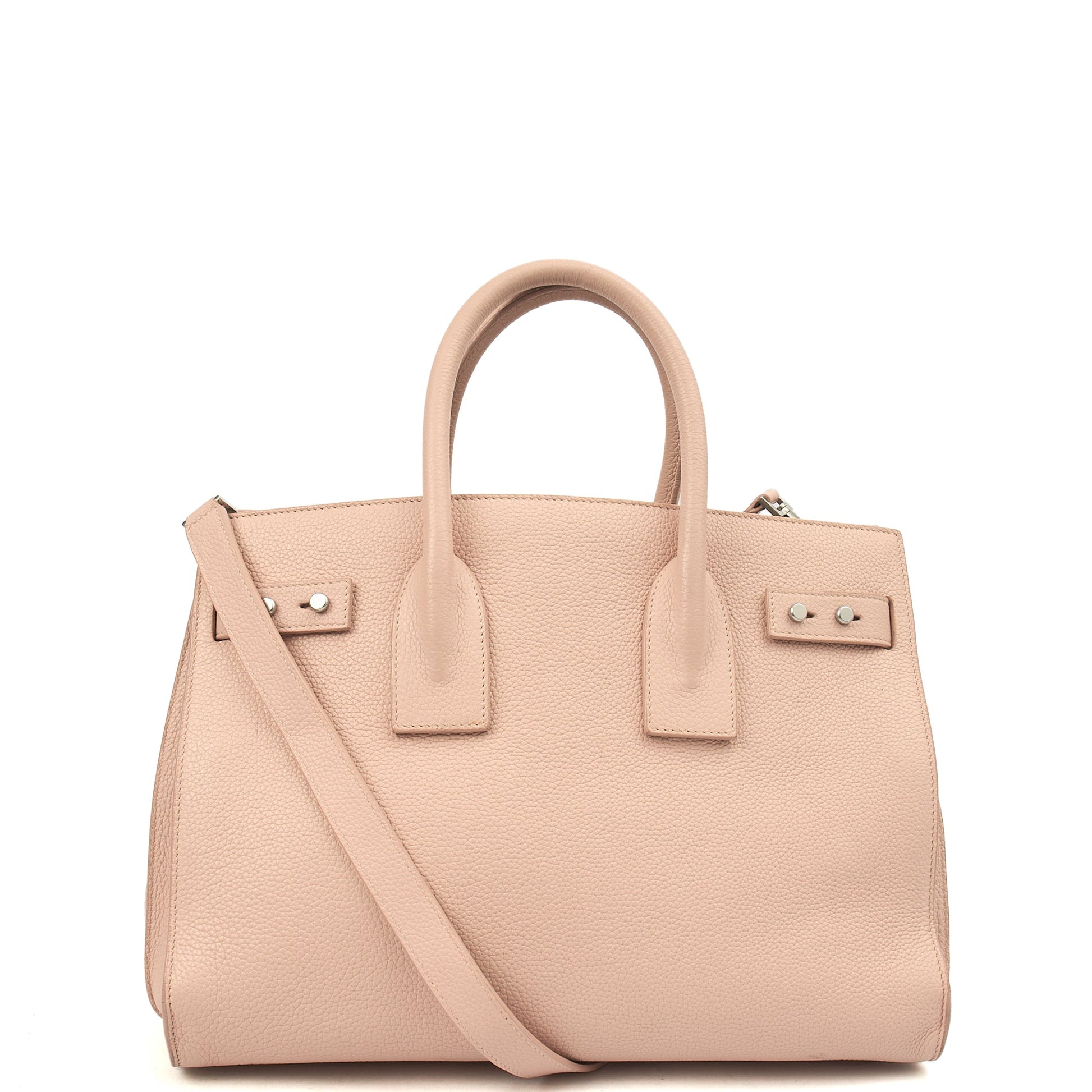 Saint Laurent Tote Sac de Jour in Pink, Calfskin Leather — Alternate View 15