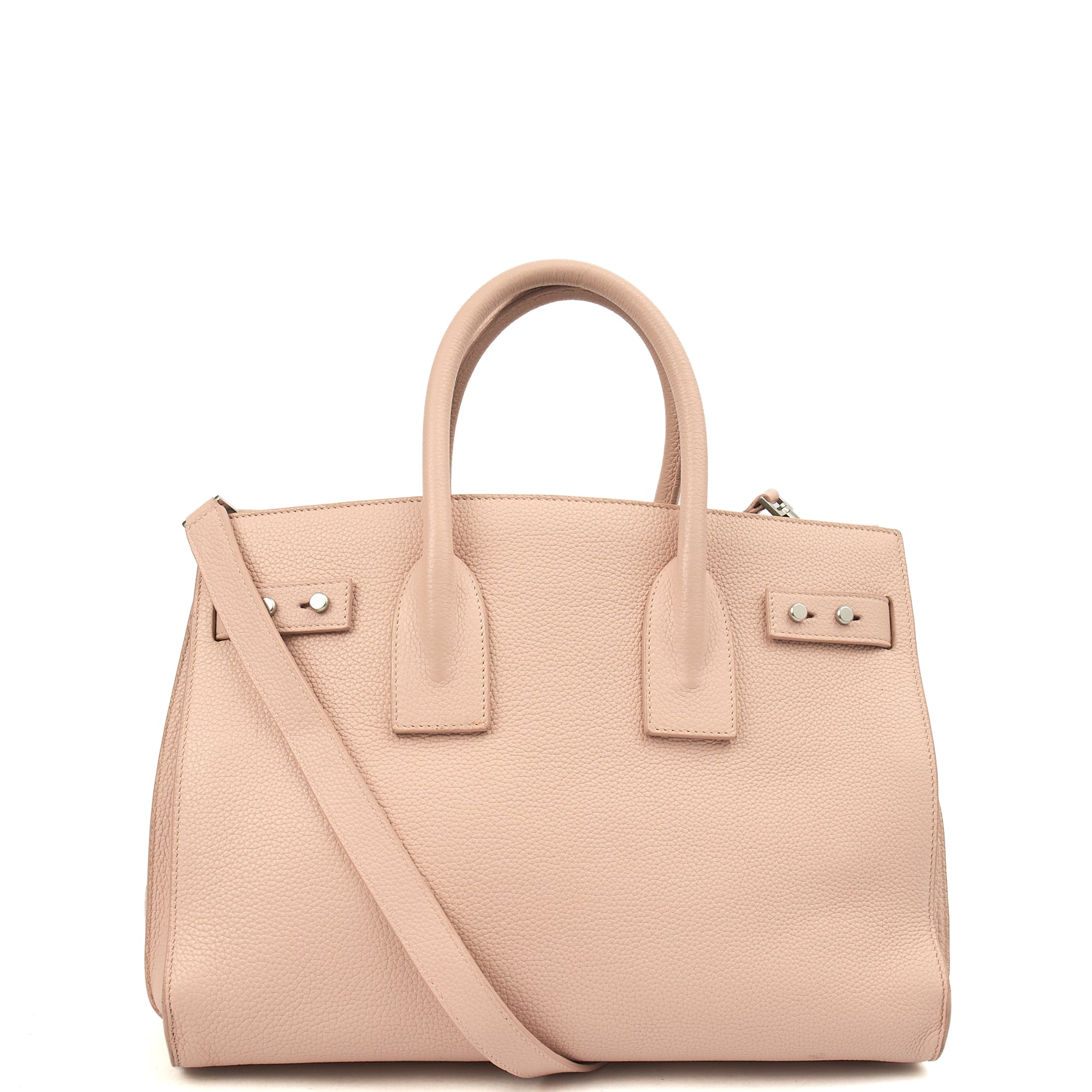 Saint Laurent Tote Sac de Jour in Pink, Calfskin Leather — Alternate View 15