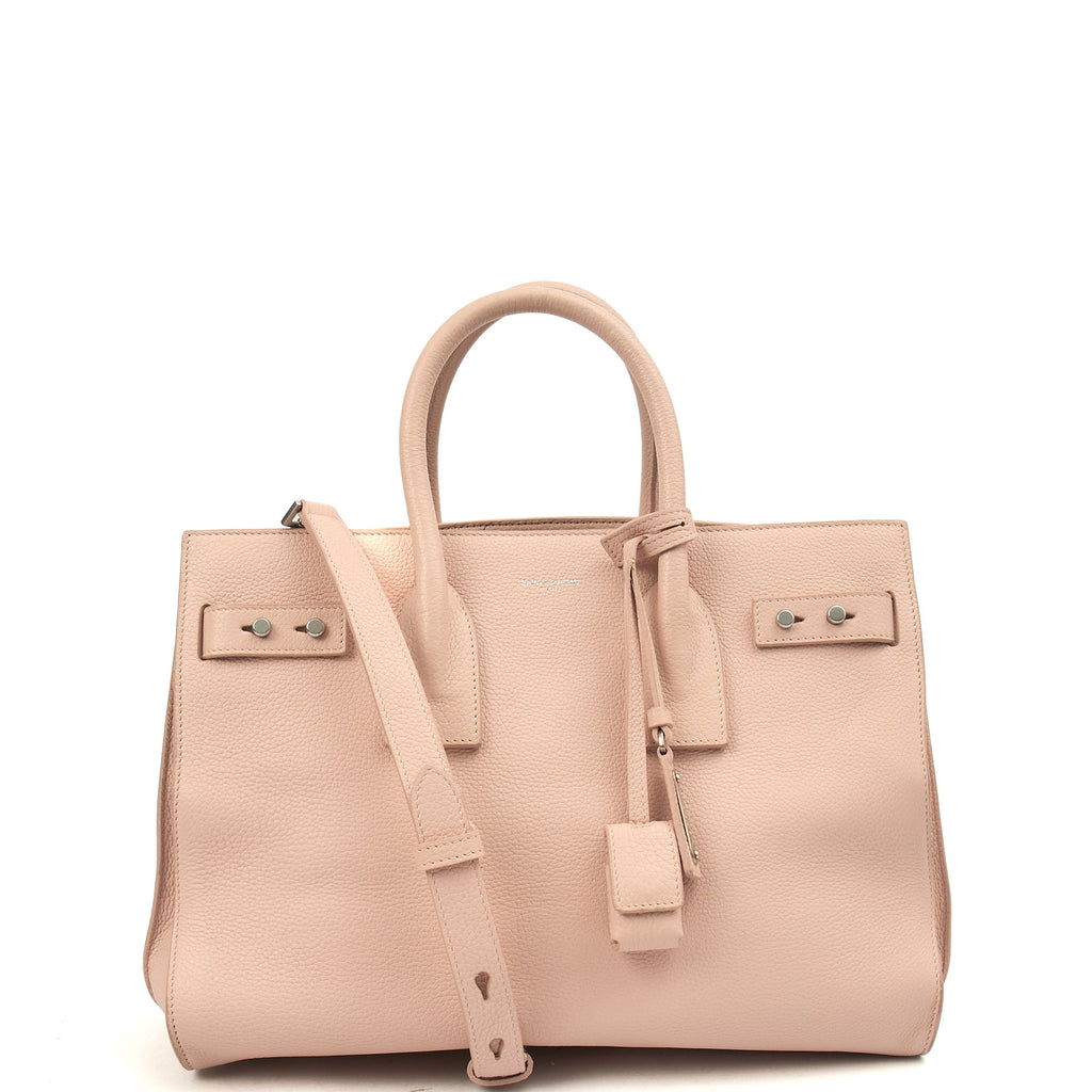 Saint Laurent Tote Sac de Jour in Pink, Calfskin Leather — Alternate View 13