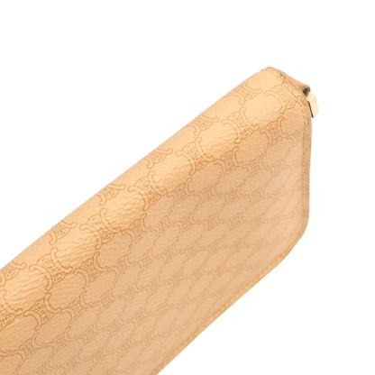 Celine Shoulder Bag Vintage Shoulder Bag in Neutral, Leather — Detail View