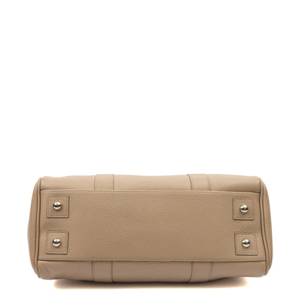 Mulberry Tote Bayswater Heritage in Putty, Calfskin Leather — Top View