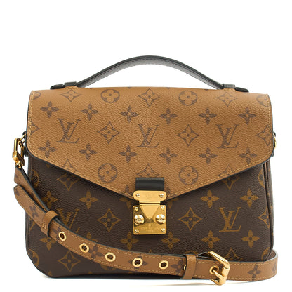 Louis Vuitton Cross Body Pochette Metis in Reverse Monogram, Canvas — Alternate View 8