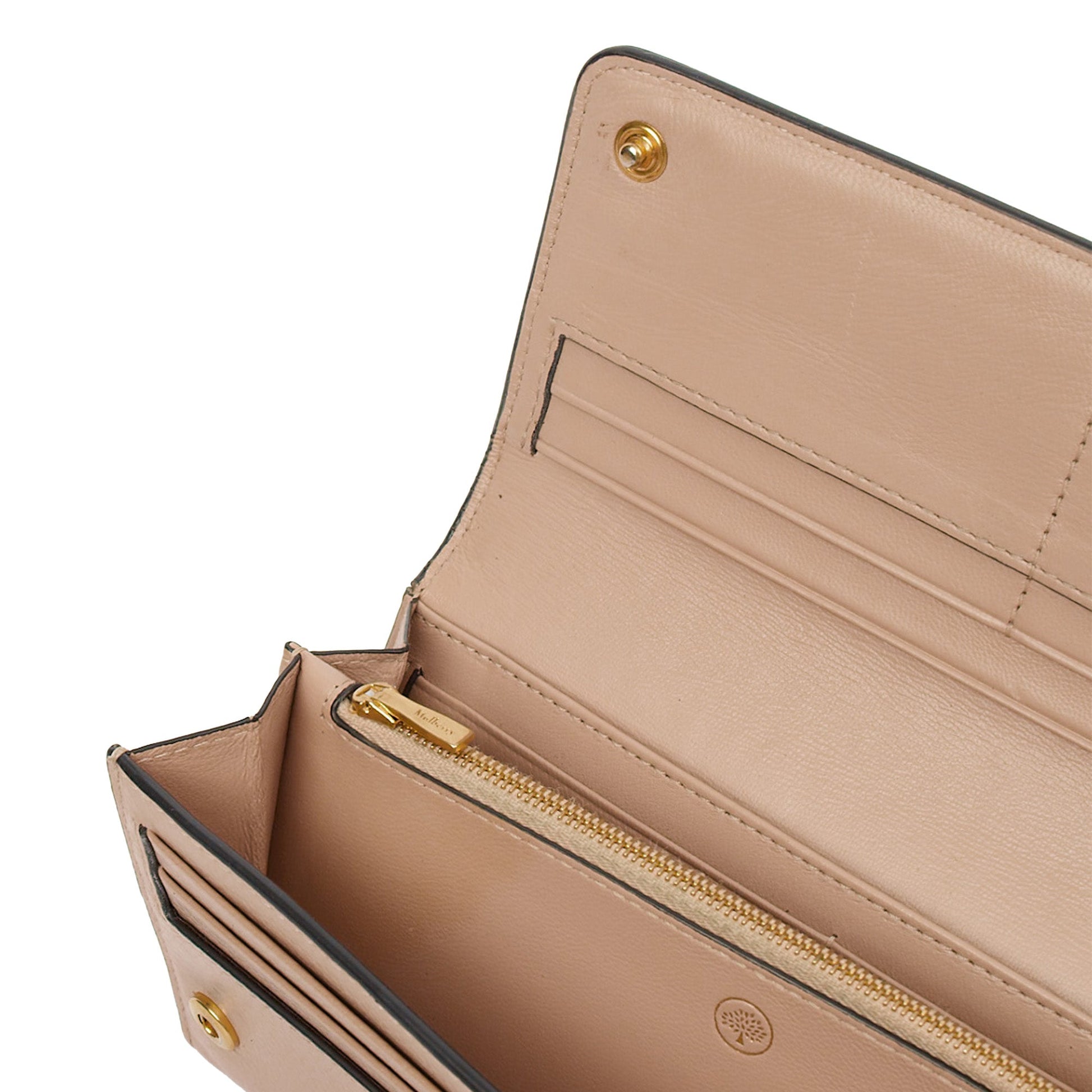 Mulberry Purse Wallet in Crumpet, Leather — Alternate View 12
