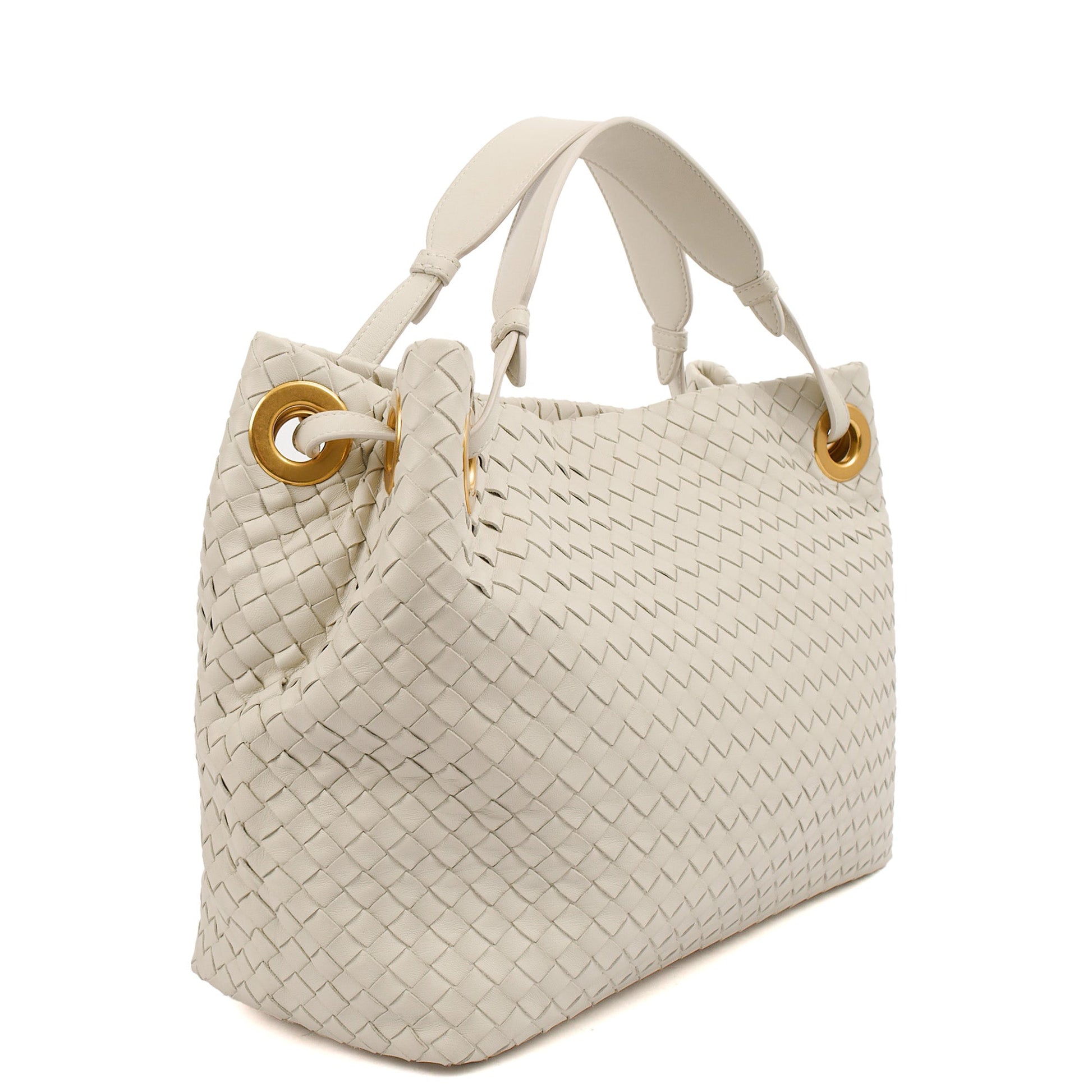Bottega Veneta Tote Intrecciato Hobo in invalid, Intrecciato Nappa — Top View