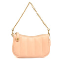 Coach Mini Bag Swinger Bag in Pink, Leather — Front View