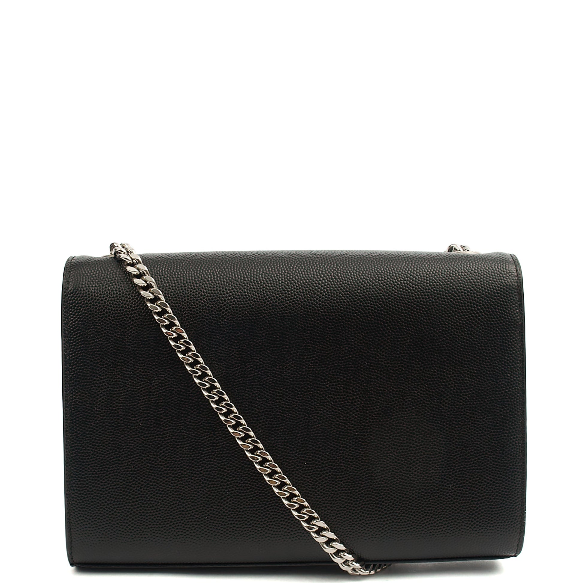 Saint Laurent Cross Body Kate Small in Black, Calfskin Leather — Top View