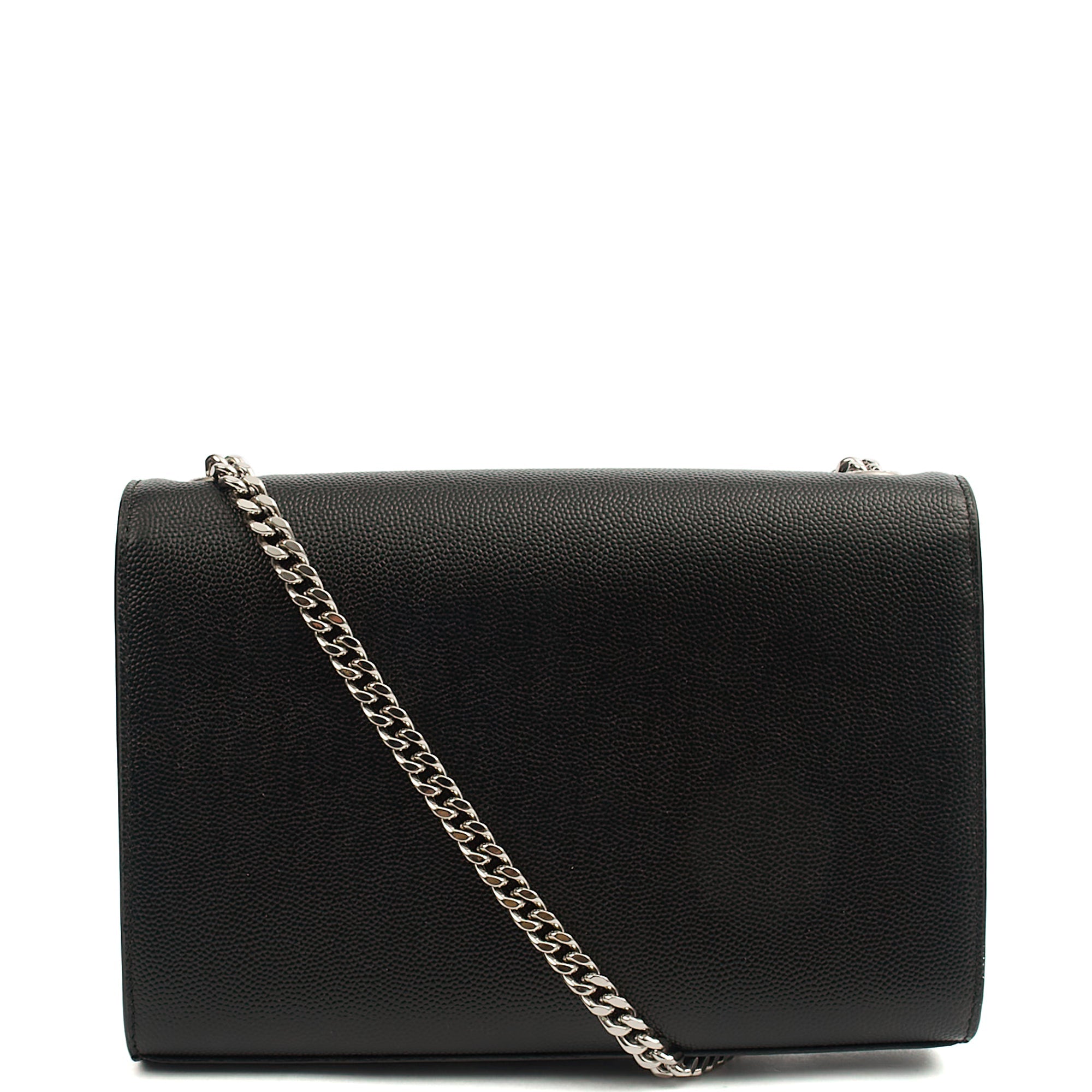 Saint Laurent Cross Body Kate Small in Black, Calfskin Leather — Top View