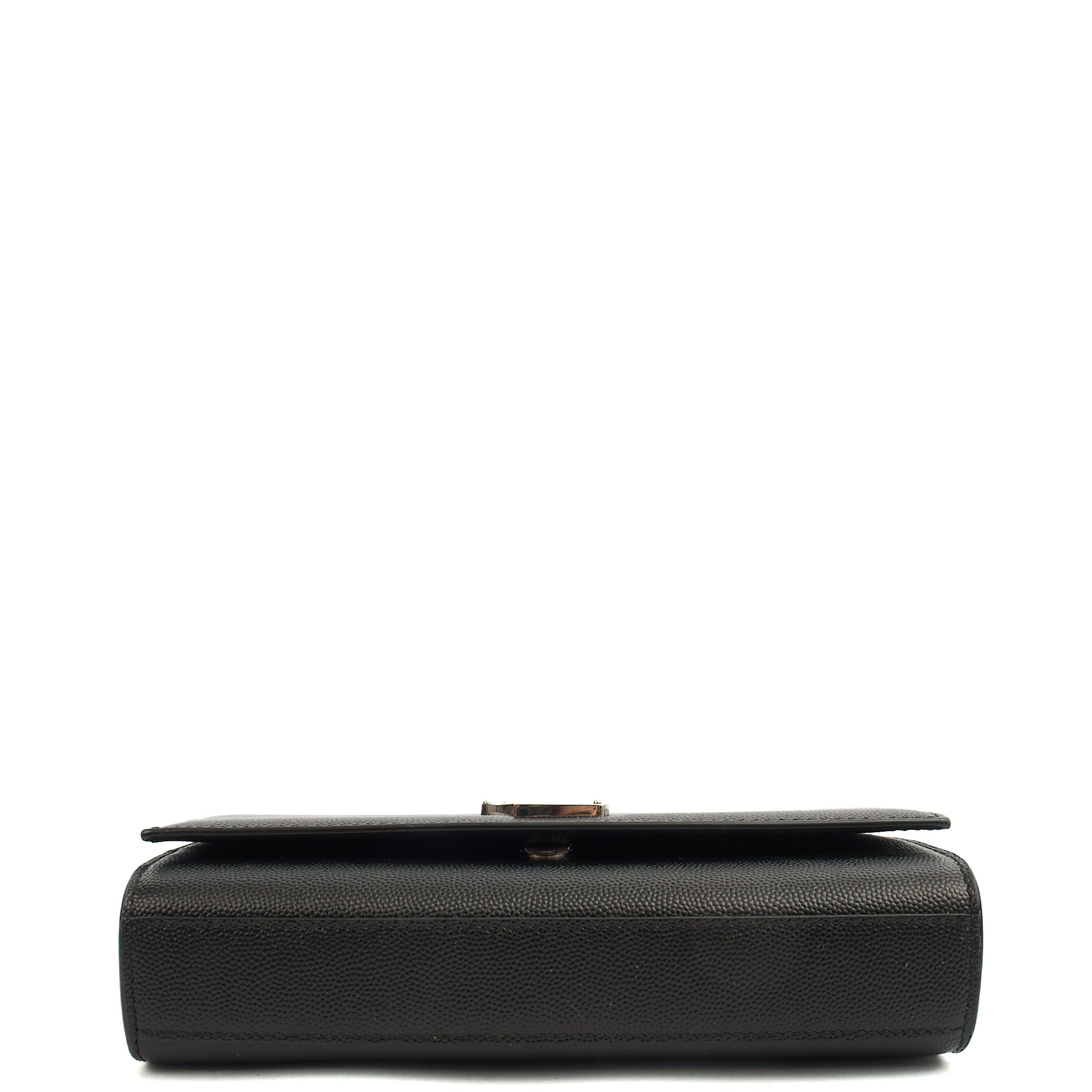 Saint Laurent Cross Body Kate Small in Black, Calfskin Leather — Detail View