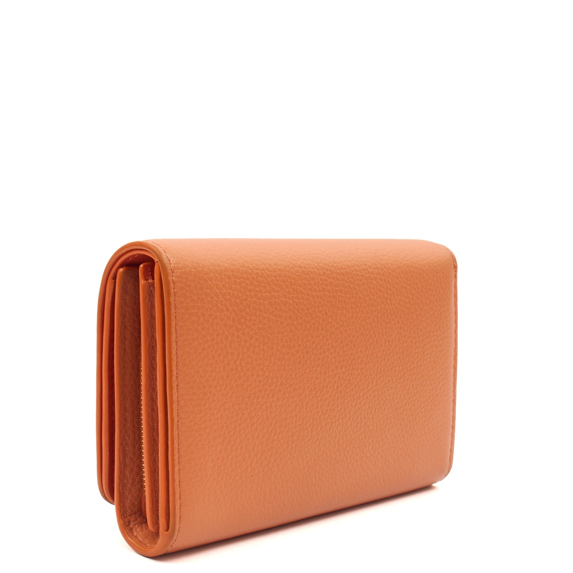 Mulberry Purse Continental Wallet  in Apricot, Leather — Alternate View 8