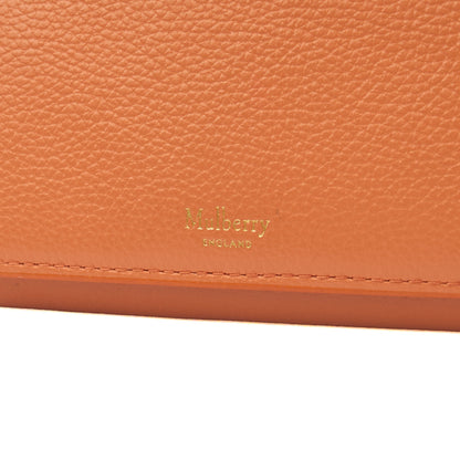 Mulberry Purse Continental Wallet  in Apricot, Leather — Lifestyle View