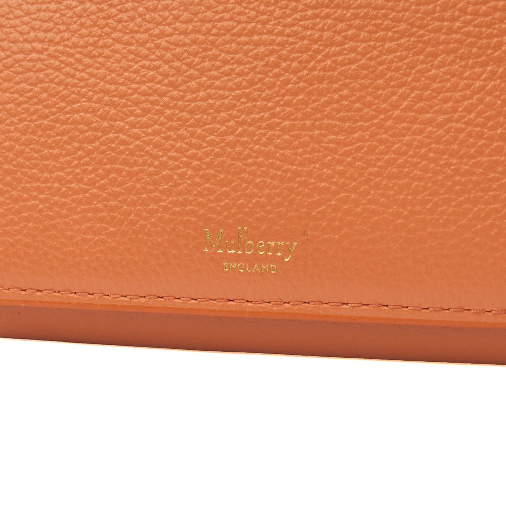 Mulberry Purse Continental Wallet  in Apricot, Leather — Alternate View 18