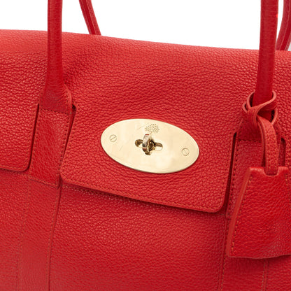 Mulberry Tote Bayswater Heritage in Red, Calfskin Leather — Alternate View 13