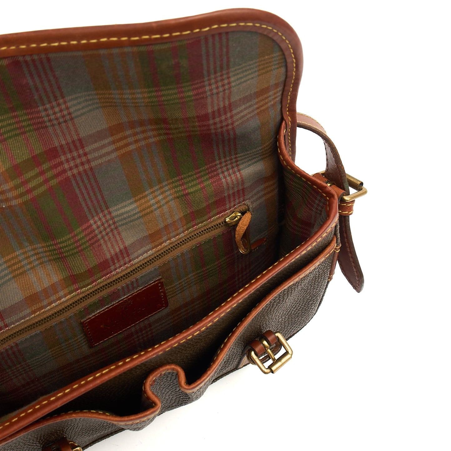 Mulberry Cross Body Vintage Messenger in Green, Scotchgrain — Alternate View 17