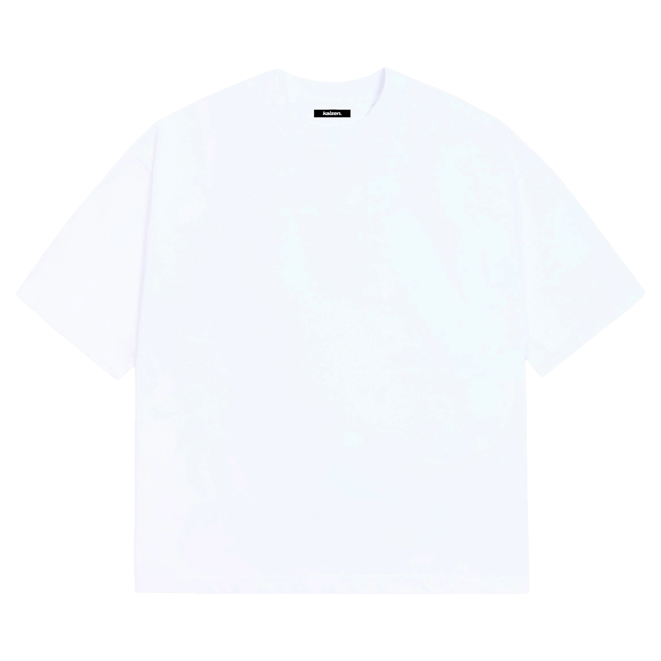 KAIZEN MARKET BLANK HEAVYWEIGHT TEE WHITE — XS — Front View