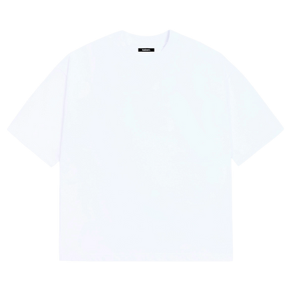 KAIZEN MARKET BLANK HEAVYWEIGHT TEE WHITE — XS — Front View