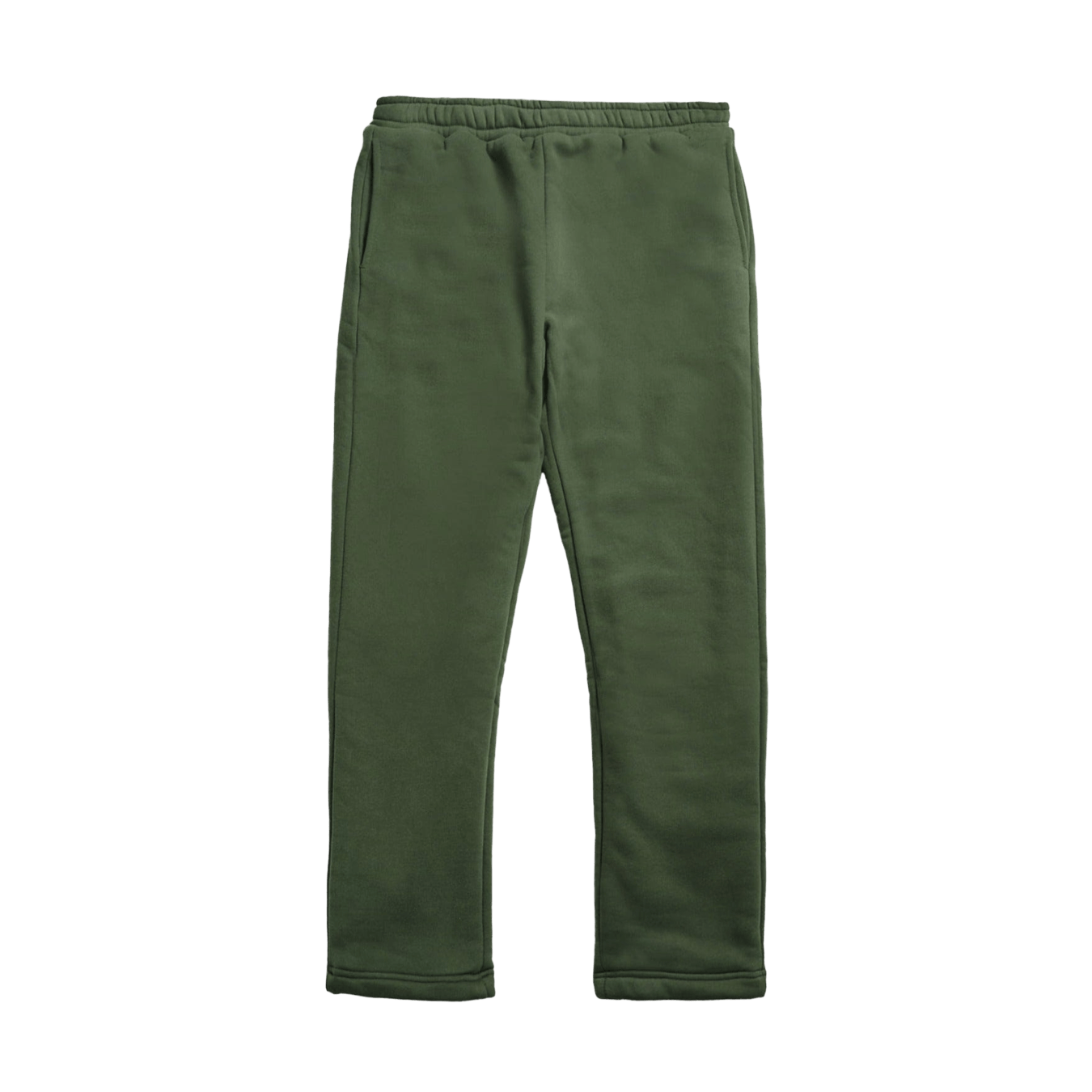 KAIZEN MARKET DOUBLE LAYERED BOTTOMS MILITARY — XS — Front View