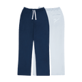 KAIZEN MARKET NAVY/STONE REVERSIBLE BOTTOMS — XS — Front View
