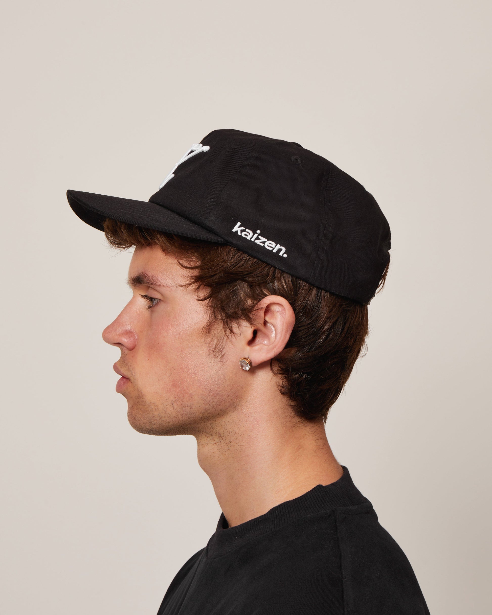 KAIZEN MARKET SCRIPT HAT — One size — Detail View