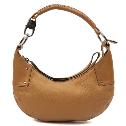 Gucci Shoulder Bag Shoulder Bag in Brown, Leather — Front View