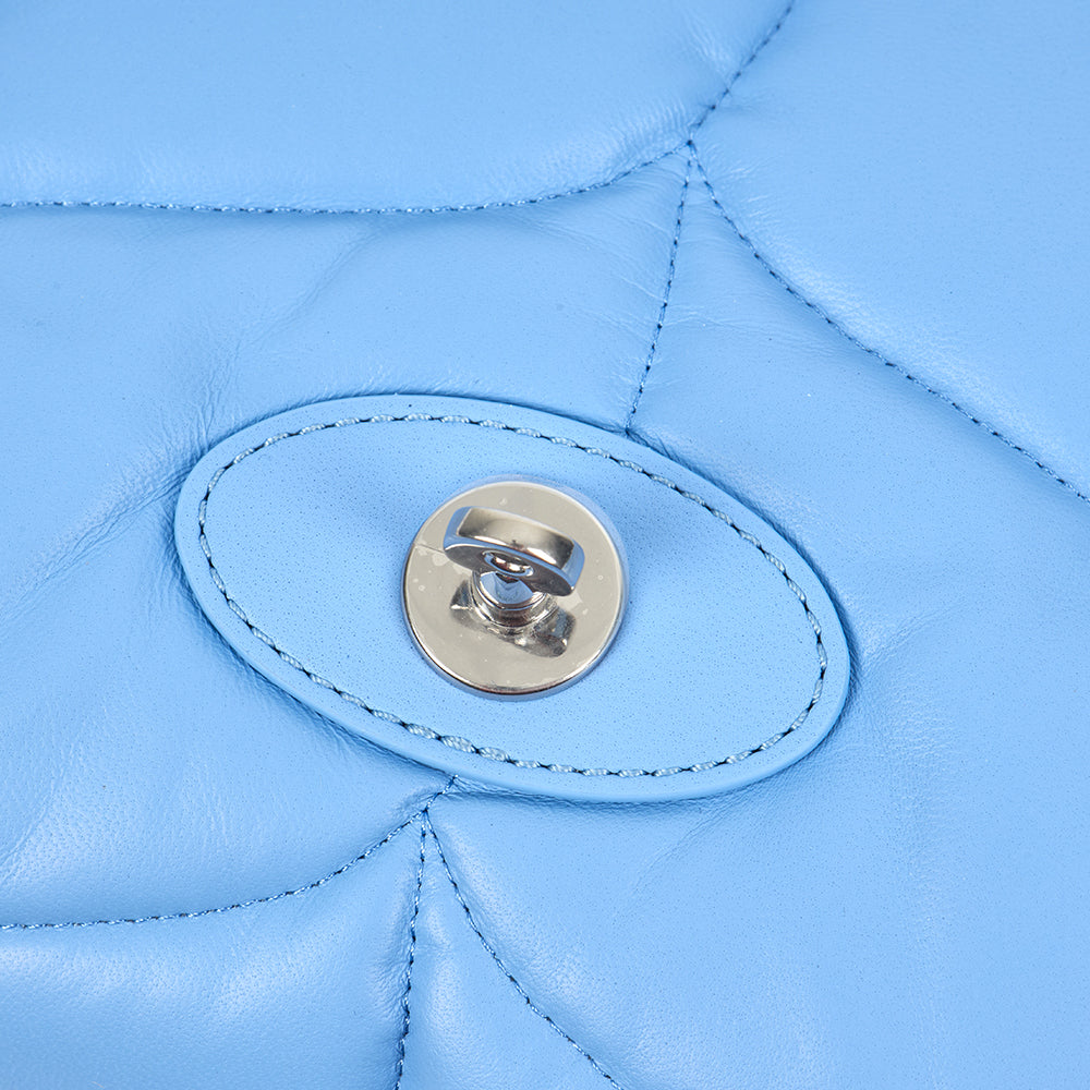 Mulberry Little Softie in Blue, Leather — Alternate View 28