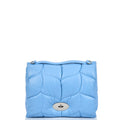 Mulberry Little Softie in Blue, Leather — Front View
