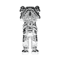 KAWS Holiday Space Figure Silver — Front View
