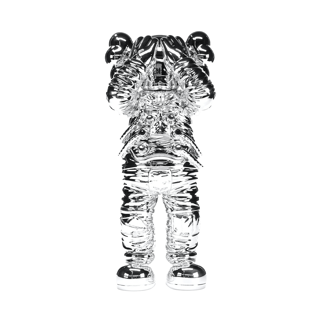 KAWS Holiday Space Figure Silver — Front View