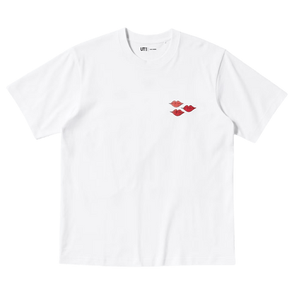 KAWS x Warhol UNIQLO UT Graphic T-Shirt 'White Red' — XXS — Front View