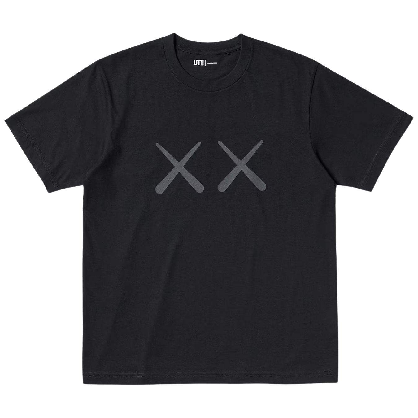 KAWS x Warhol UNIQLO UT Graphic T-Shirt XX 'Black' — XXS — Front View