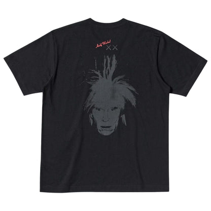 KAWS x Warhol UNIQLO UT Graphic T-Shirt XX 'Black' — XXS — Side View