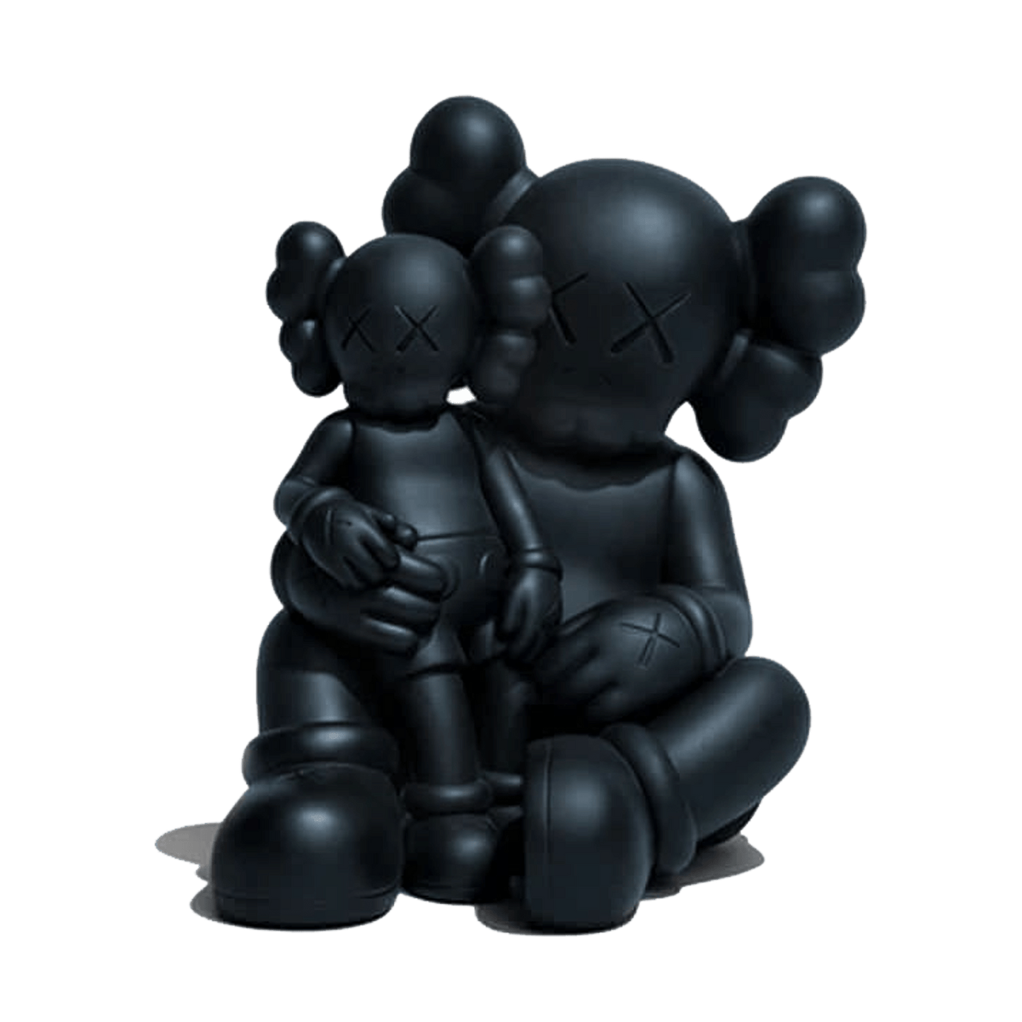 KAWS Holiday Changbai Mountain Vinyl Figure Black — Front View