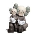 KAWS Holiday Changbai Mountain Vinyl Figure Brown — Front View