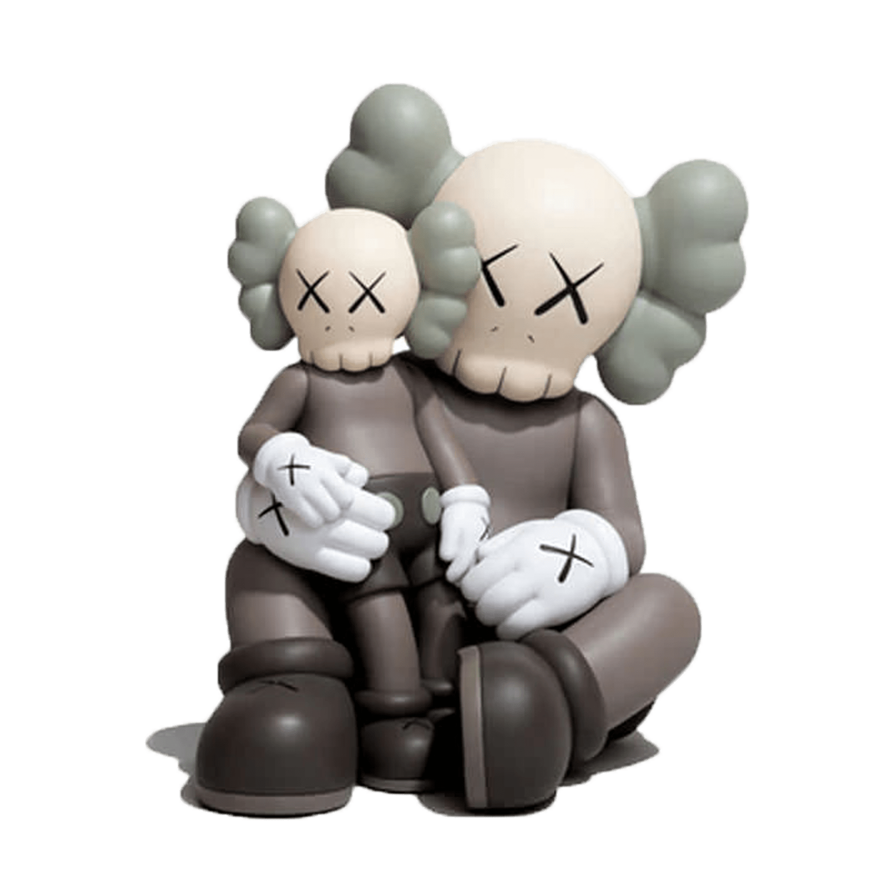 KAWS Holiday Changbai Mountain Vinyl Figure Brown — Front View