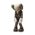 KAWS Small Lie Companion Vinyl Figure Brown — Front View