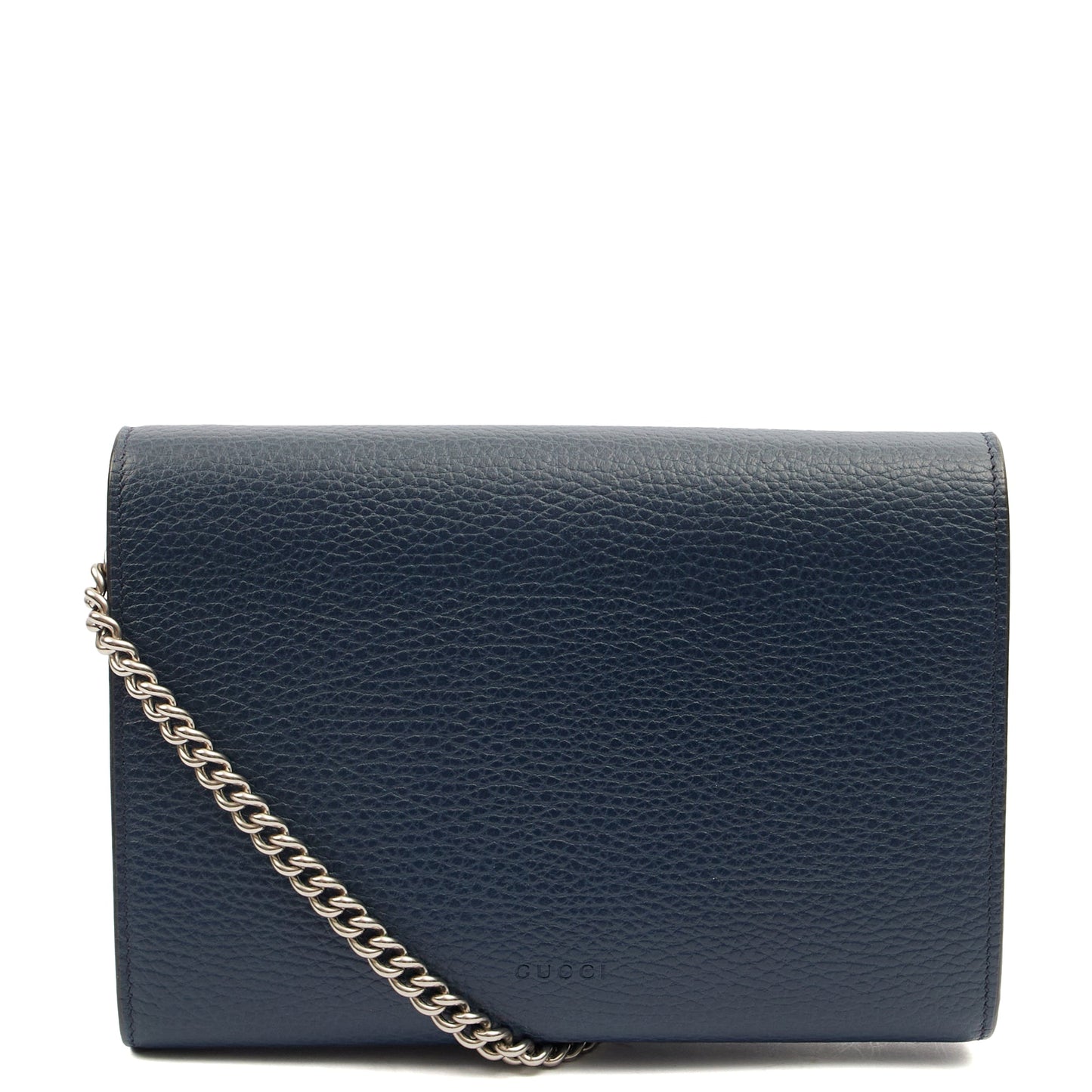 Gucci Cross Body Dionysus Chain Wallet in Blue, Leather — Alternate View 10