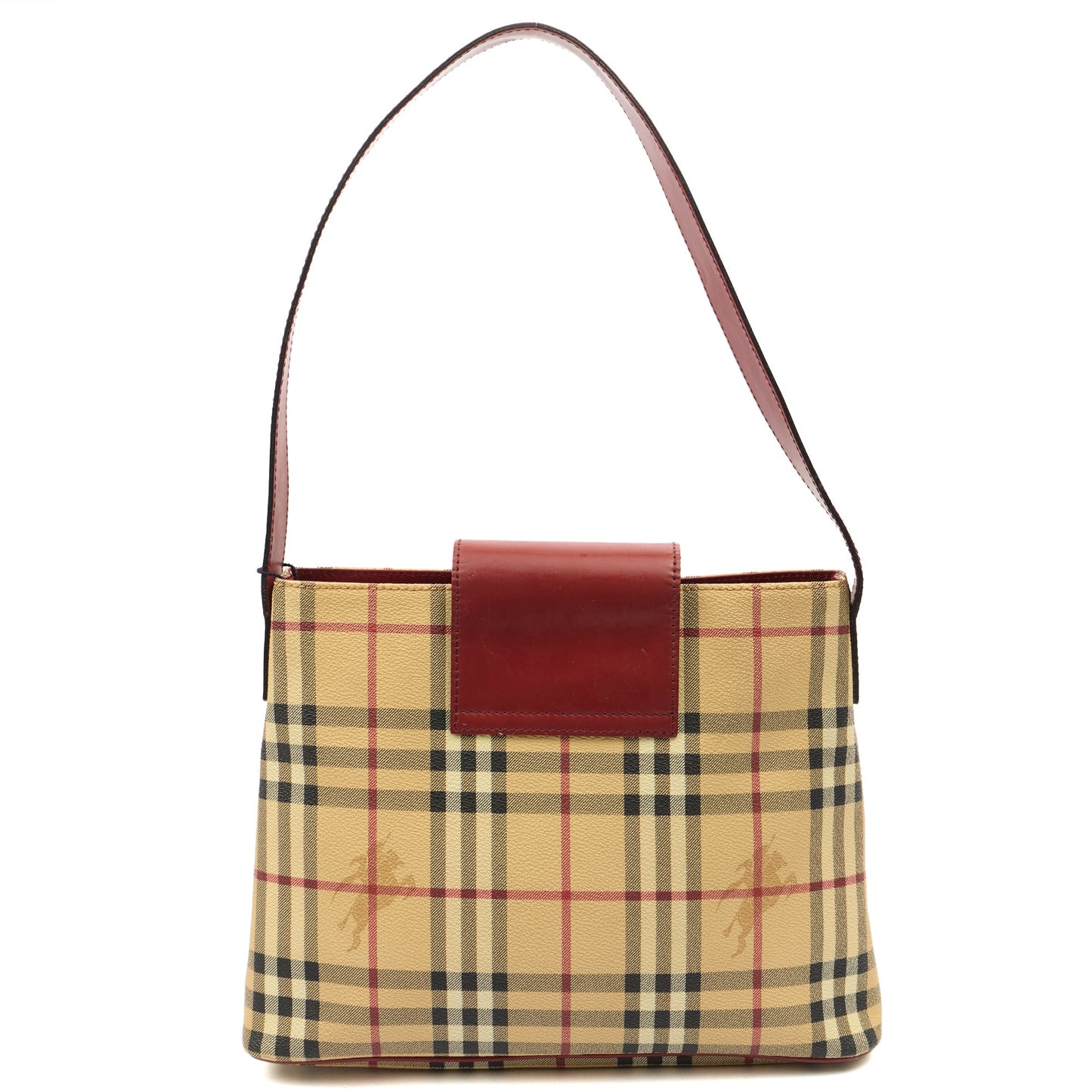 Burberry Shoulder Bag Shoulder Bag in Nova Check, Leather — Alternate View 15