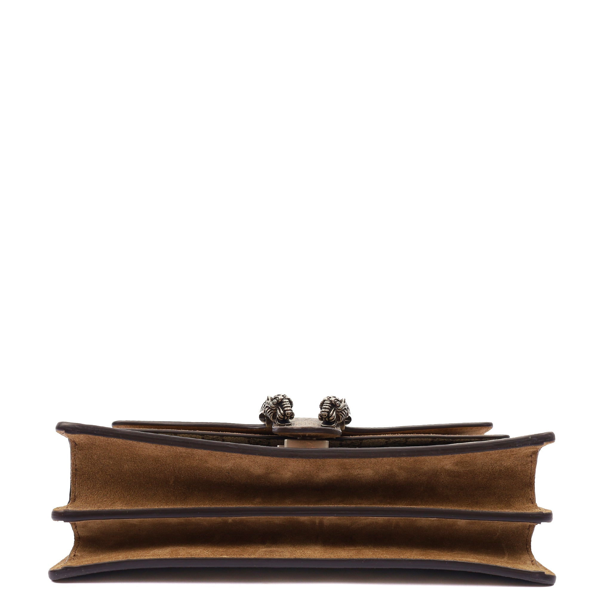 Gucci Shoulder Bag Dionysus - Small in Brown, Leather — Top View