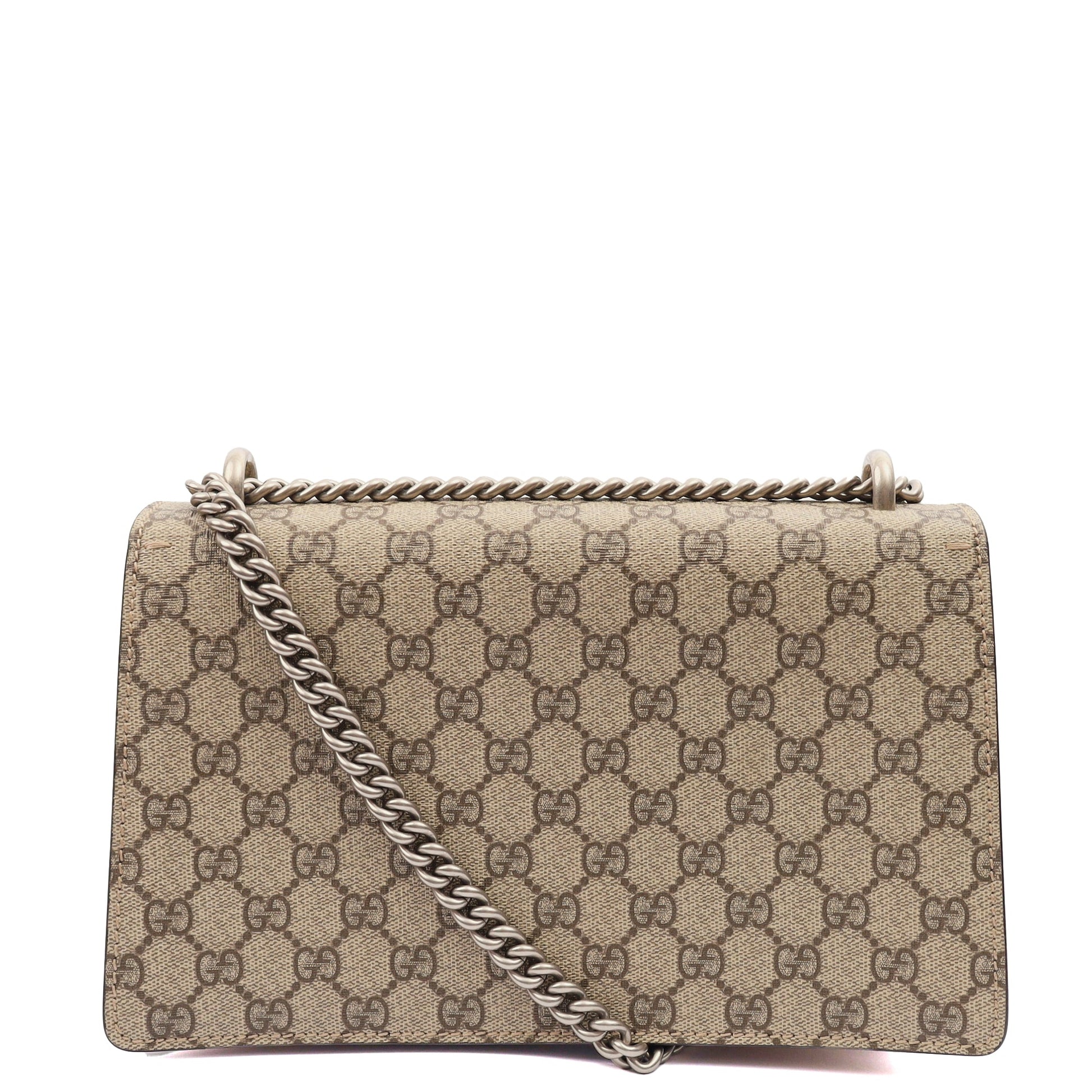 Gucci Shoulder Bag Dionysus - Small in Brown, Leather — Back View