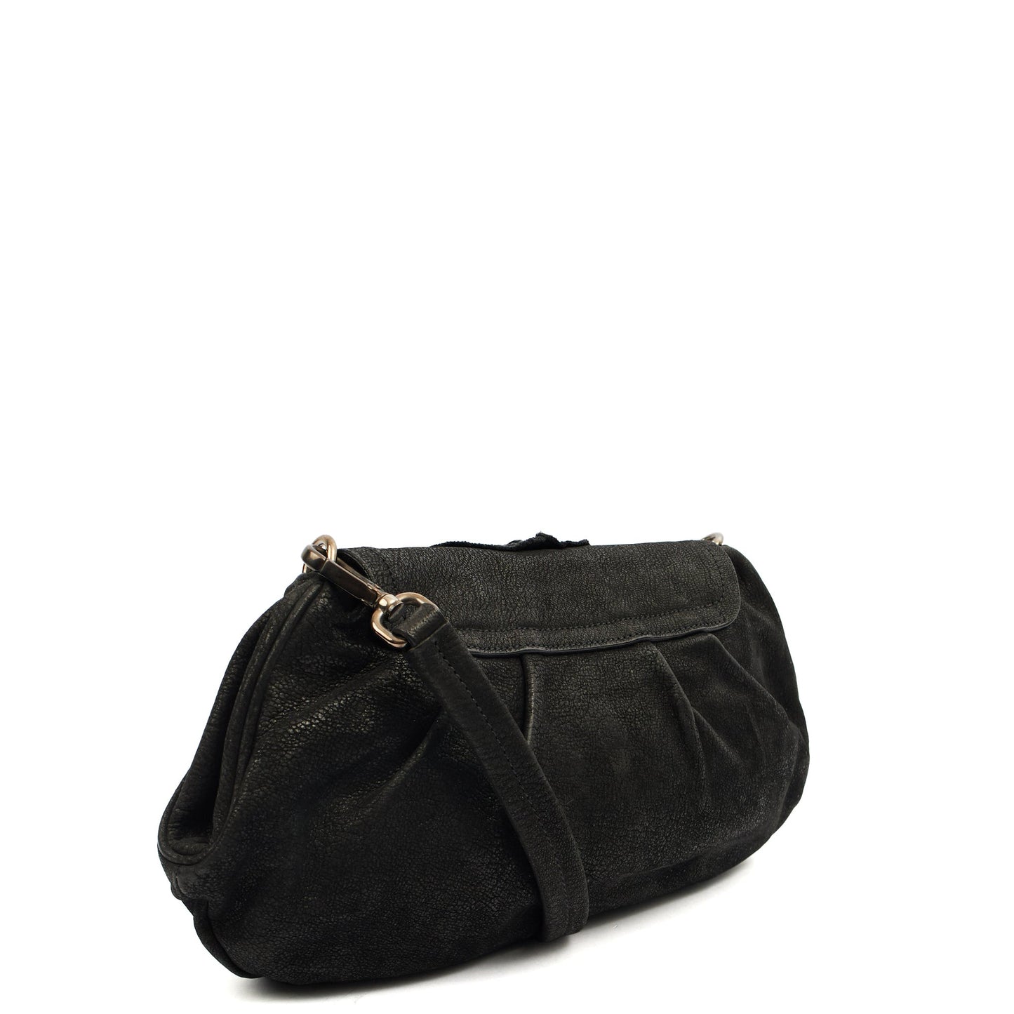 Prada Cross Body Evening Bag in Black, Leather — Alternate View 8
