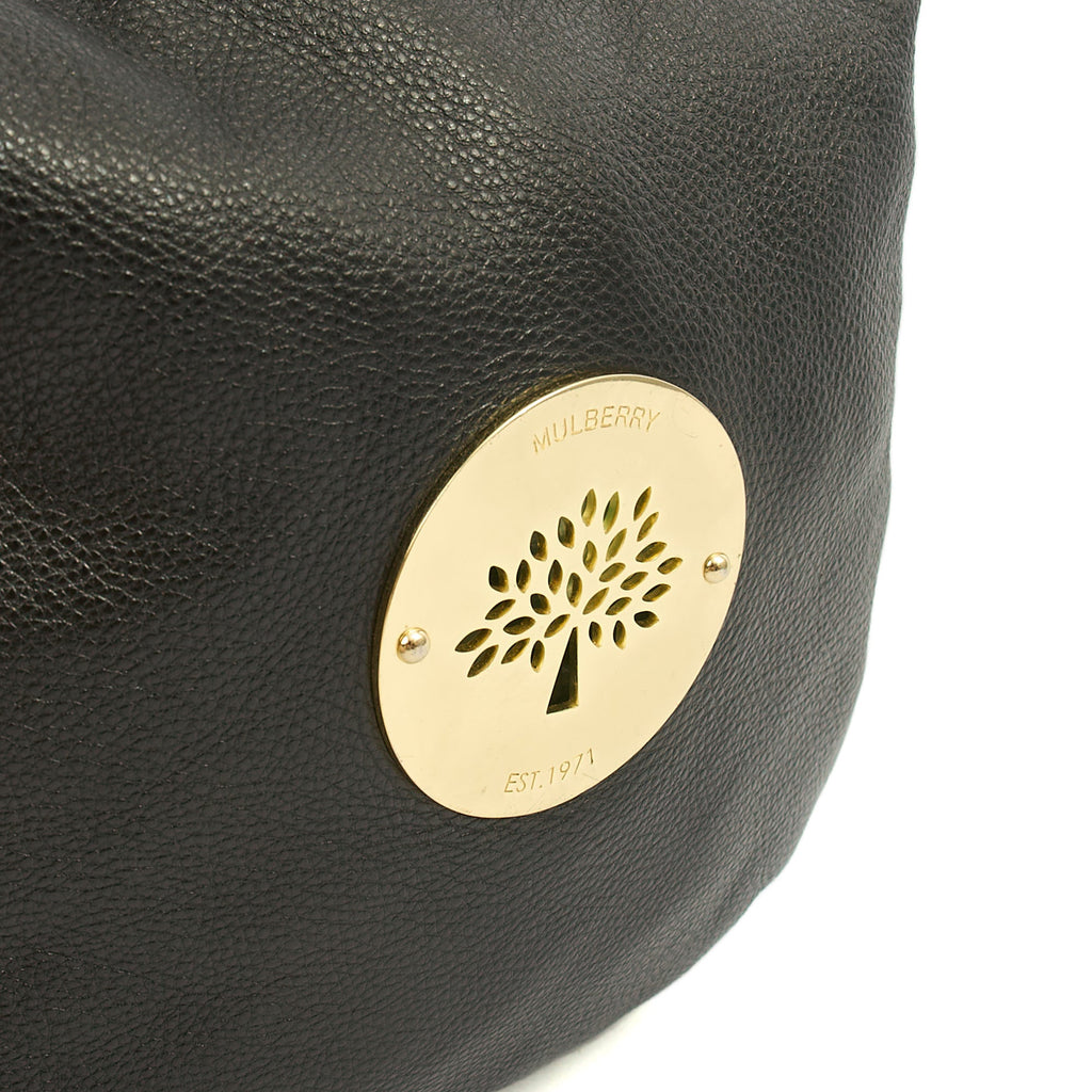 Mulberry Shoulder Bag Daria Hobo in Black, Leather — Alternate View 8