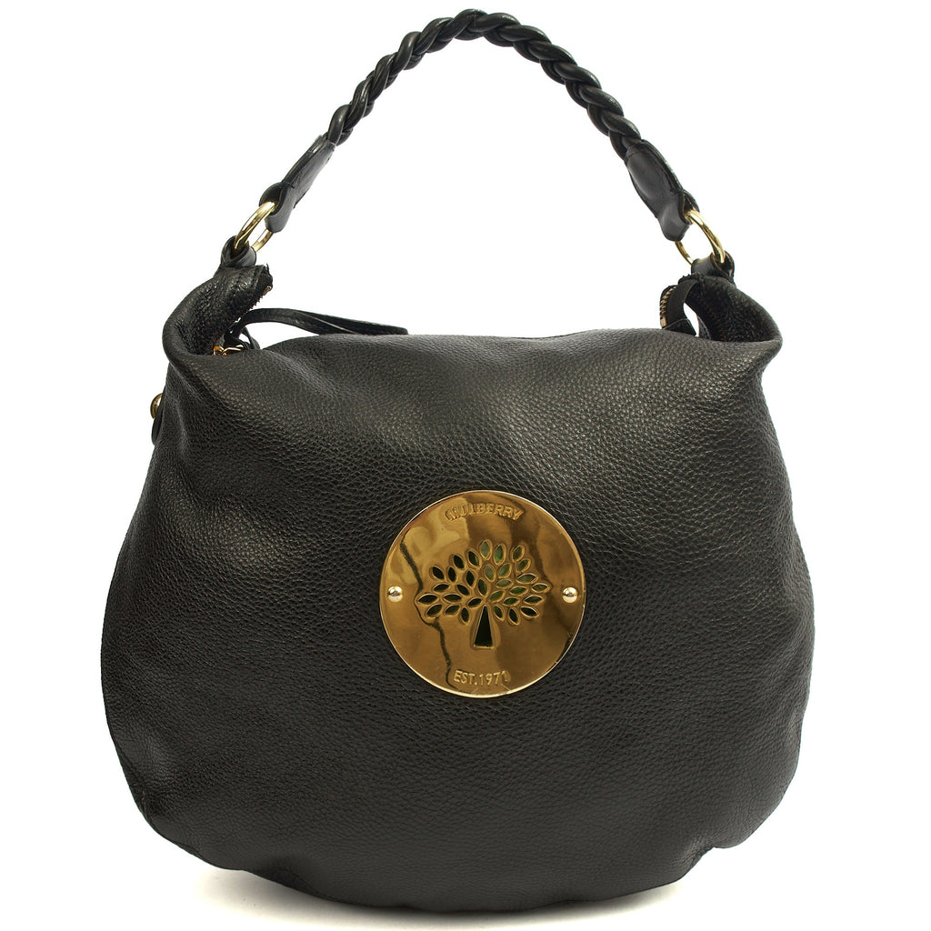 Mulberry Shoulder Bag Daria Hobo in Black, Leather — Alternate View 7