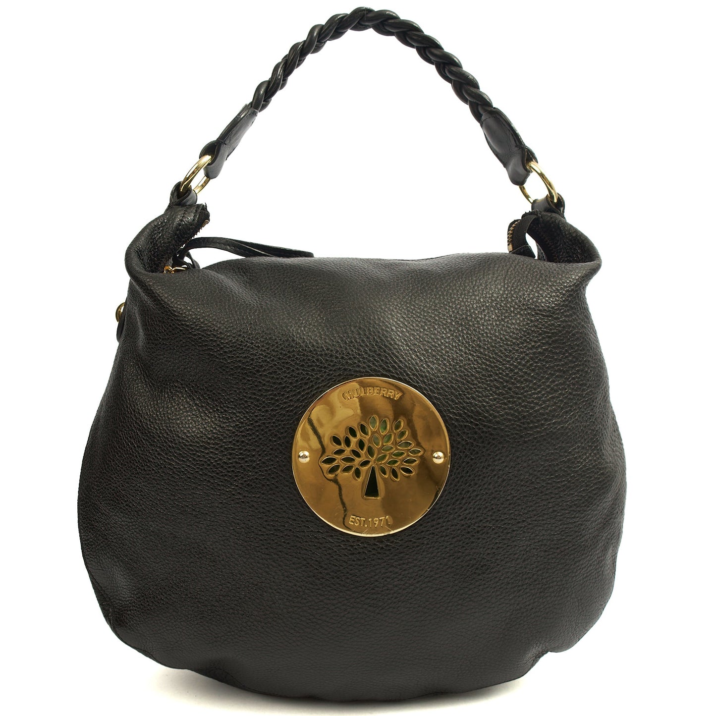 Mulberry Shoulder Bag Daria Hobo in Black, Leather — Alternate View 7