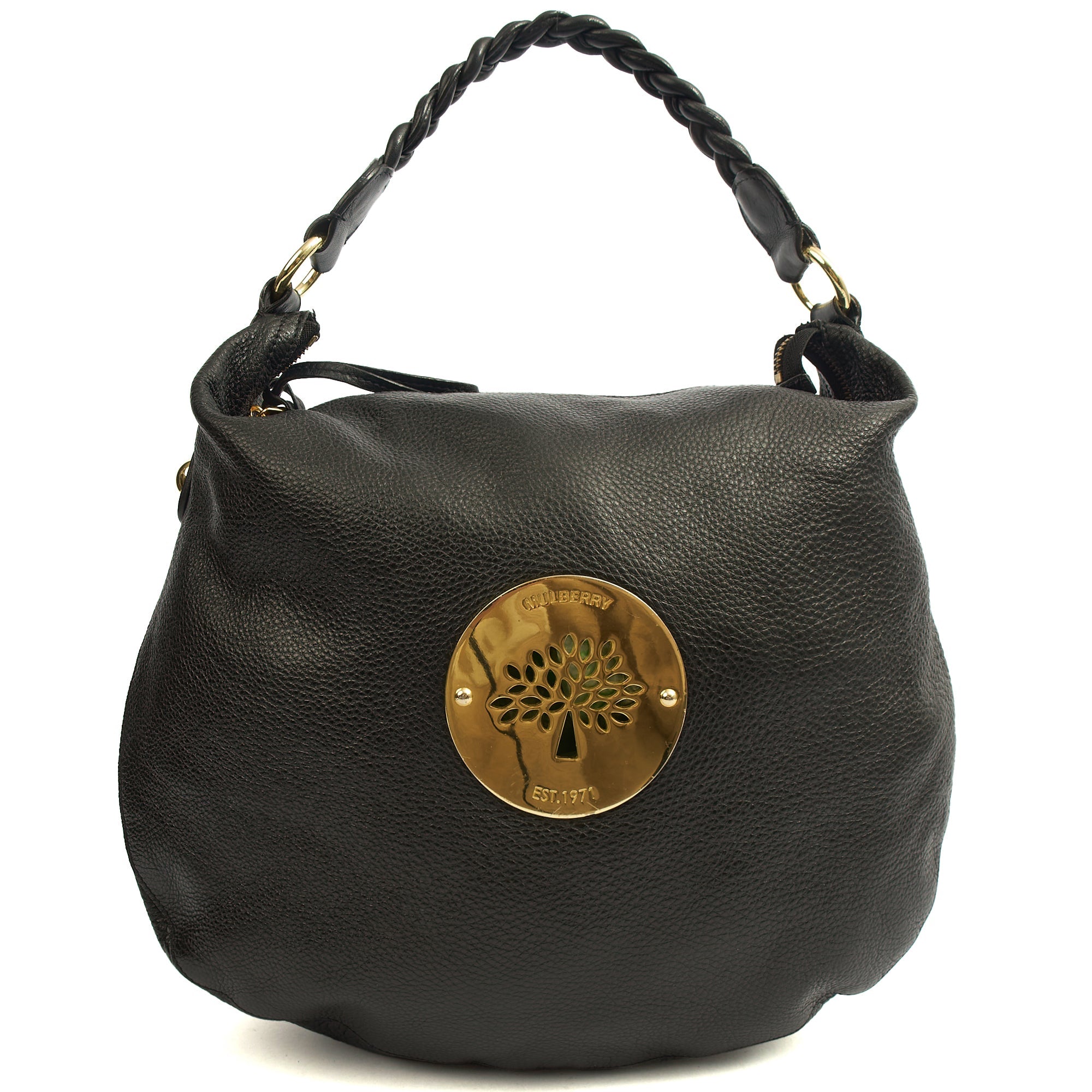 Mulberry Shoulder Bag Daria Hobo in Black, Leather — Alternate View 7