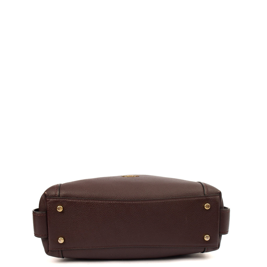 Coach Tote Edie Tote in Purple, Leather — Detail View