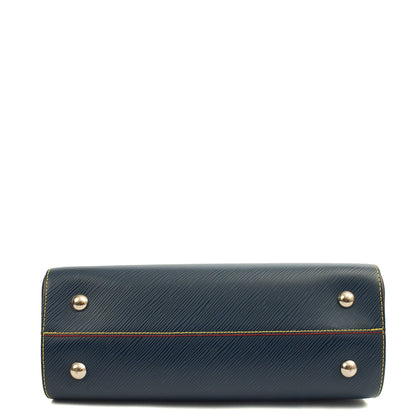Louis Vuitton Tote Twist Tote in Blue, Epi Leather — Alternate View 10