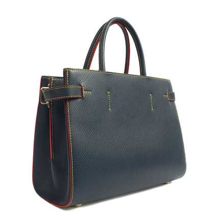 Louis Vuitton Tote Twist Tote in Blue, Epi Leather — Alternate View 14